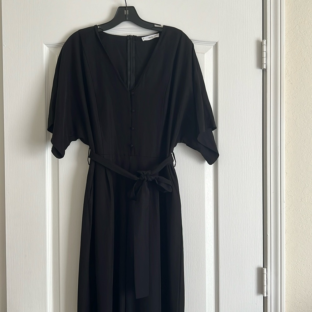 Mango Black Jumpsuit